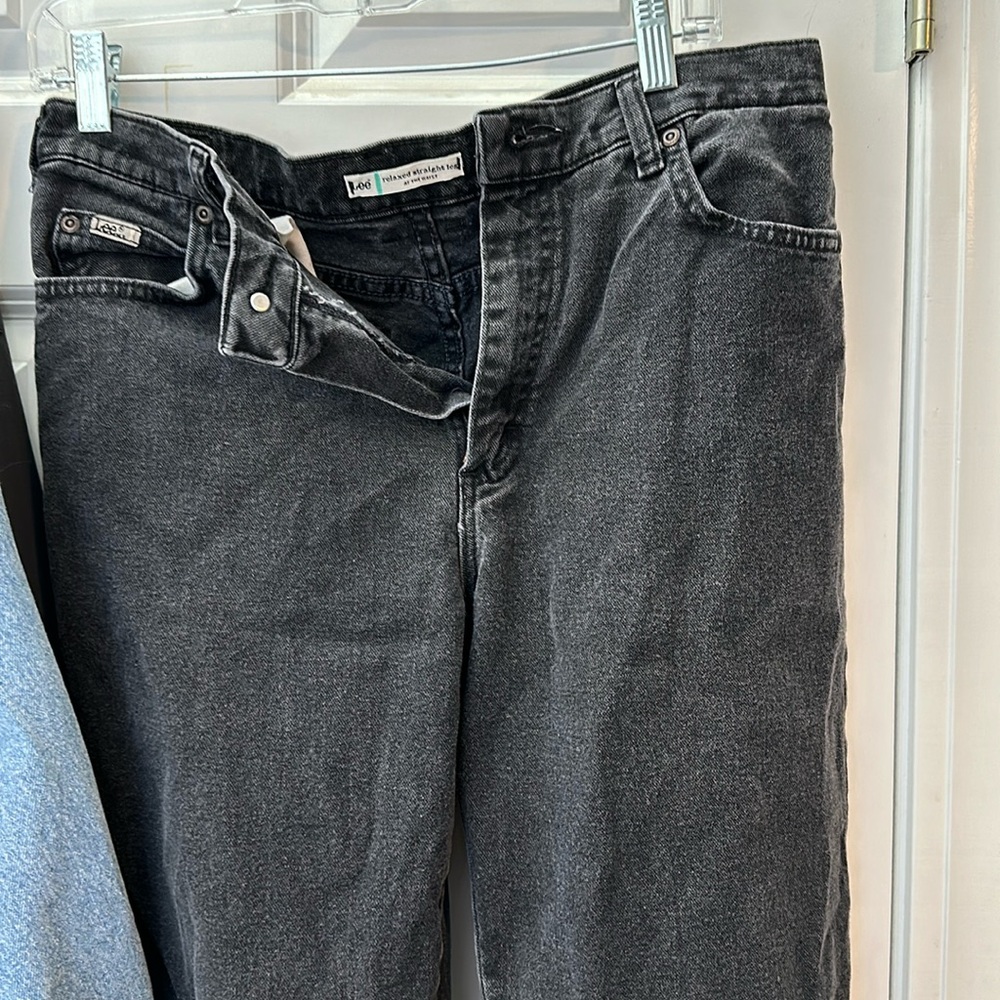 lee straight leg size 10 med